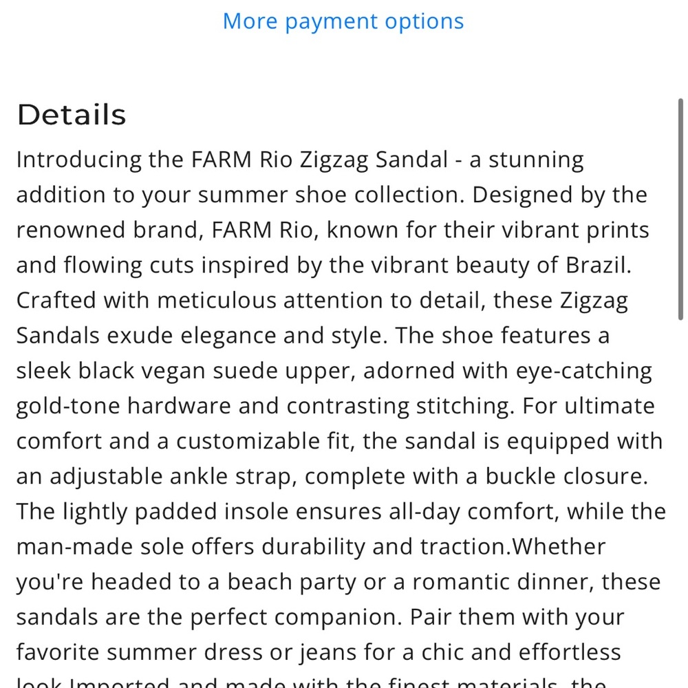 Farm Rio Shoes | Farm Rio Fisherman Sandals - Picture 5 of 10